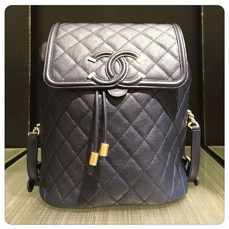 chanel backpack jaclyn hill|Chanel filigree backpack.